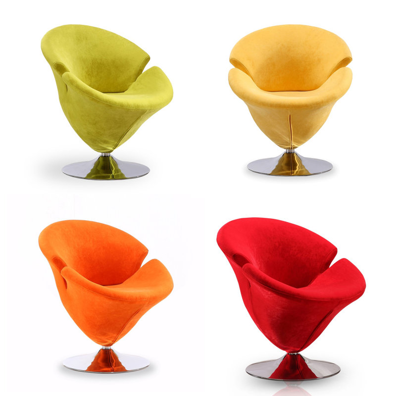 Fauteuil demi-tonneau Tulip