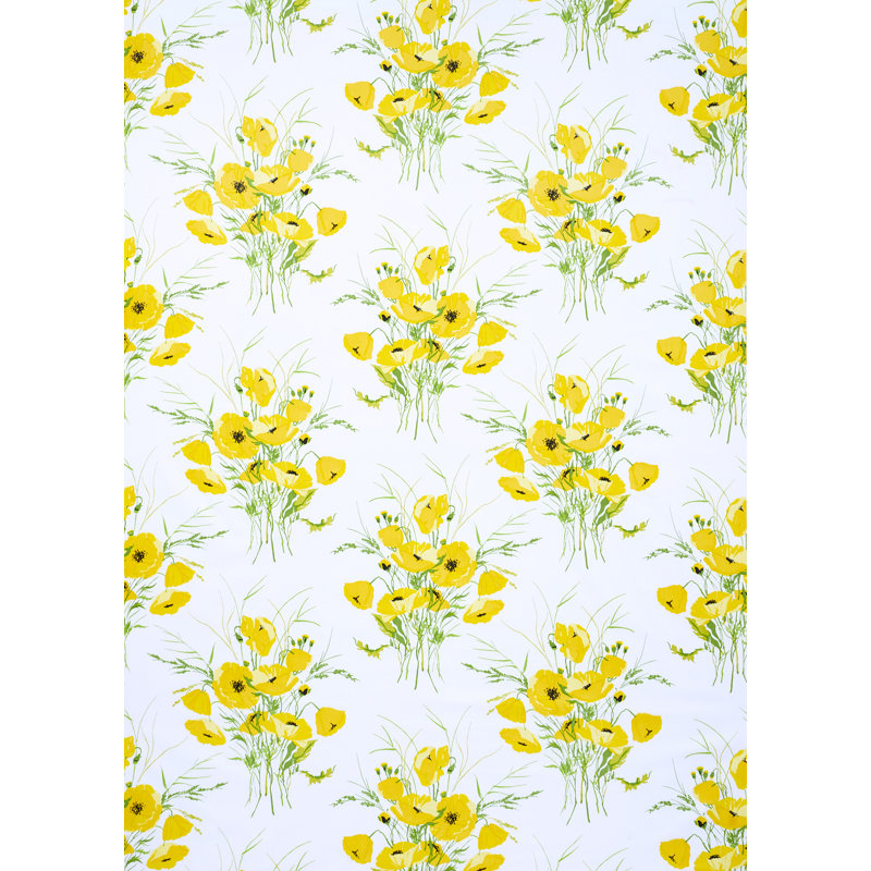 Joni Chintz Fabric, Yellow