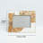 Desktop Picture Frame with Floral Decor for 3.5" X 5" Picture