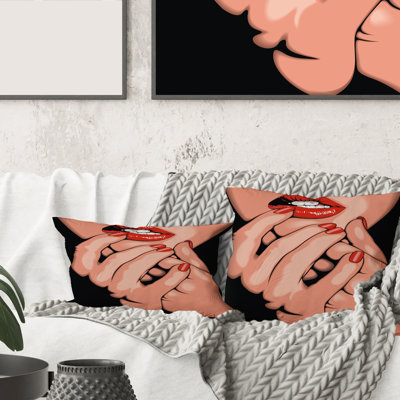 Housse de coussin carré et insert Portrai of a Young
