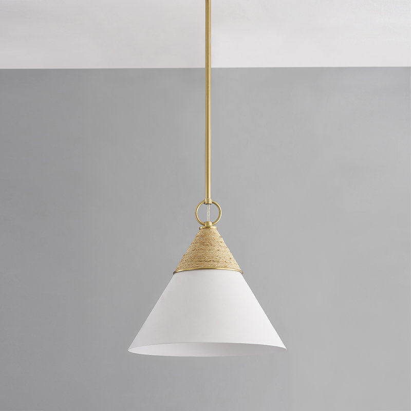 Luminaire suspendu Mica par MEGAN MOLTEN, H 16,5 po x l 13 po x P 13 po