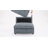  118.5” Oversized Cloud Modular Sectional Down Filled 4-Seater L Shape Upholstery Sofa with Storage Ottoman-665084436-646506176
