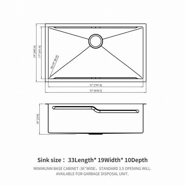 Dimensions du produit