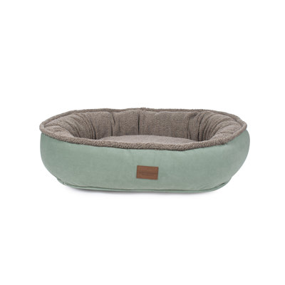 Microfiber Comfy Cup Dog Bed with Removable Cover