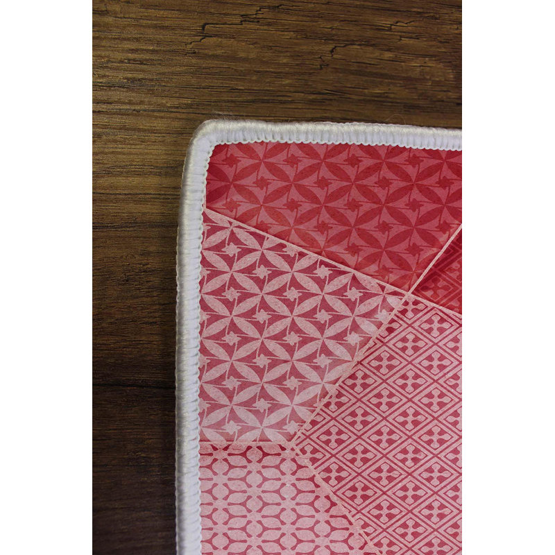 Stylish Woven Carpet, 100% Polyester, 4.0 x 5.9 Feet | 3D Digital Printing, Antibacterial, Non-Slip PVC Underside | Machine Washable, Pile Height: 0.3 Inches, Perfect for Living Room & Bedroom Decor