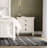 Gleda 3-Drawer Nightstand, White