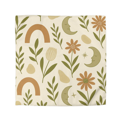Microfiber Duvet Cover Boho Style, Design 54
