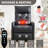 PU Single Motor Power Lift Recliner Chair With Massage And Heat For Elderly, Heavy Duty Motion Mechanism And One USB For Charging, Max Reclining Angle 155°-1433200562