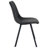 Annalise Mid-Century Modern Leather Dining Chair – Ergonomic Waterfall Seat & Powder-Coated Iron Legs-1812059121-1829151797-1829151796