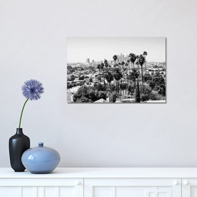 Los Angeles View by Philippe Hugonnard - Wrapped Canvas Print