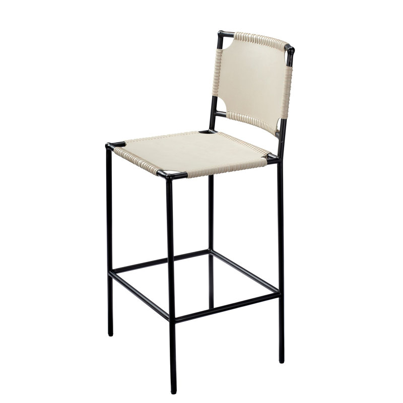 Asher Bar/Counter Stool, Counter Stool (24" Seat Height), Dove Gray