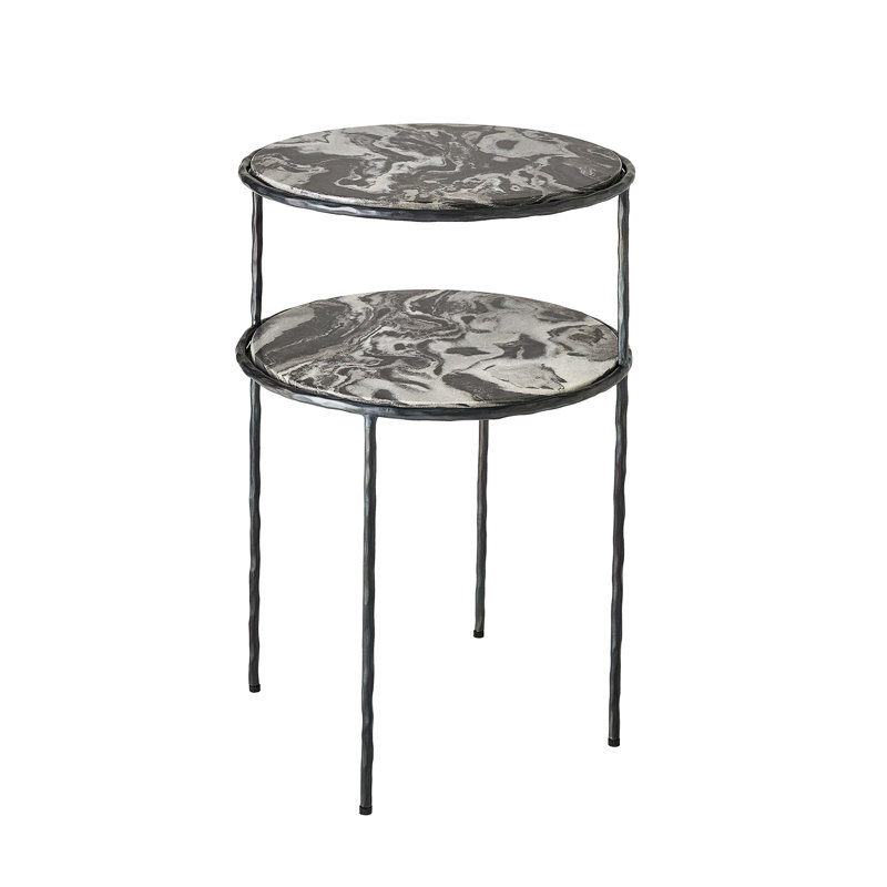 Registrar Marble End Table