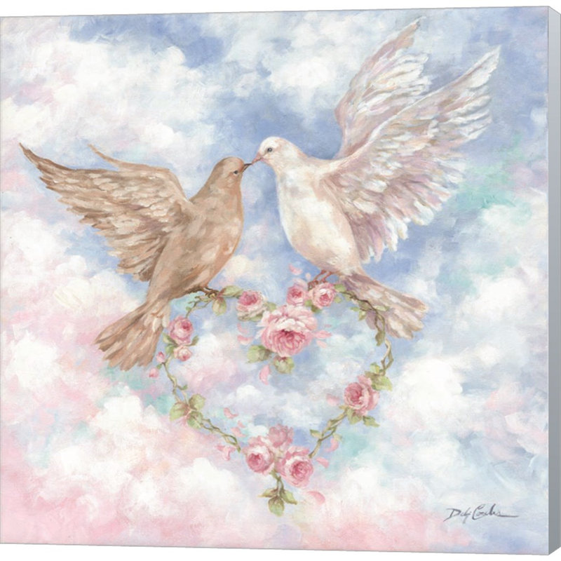 «Imagine» par Debi Coules, peinture sur toile sans cadre