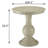 Accent Table with Pedestal Base-1975571725