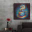  «Coffee Cup Abstract» par Rey Klimt, art mural en métal, 36 po x 36 po-1652497813