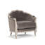 Fauteuil demi-tonneau de 40 po de large Gracia