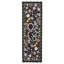 Tapis festonné moderne antidérapant Farmhouse Floral-1123934692
