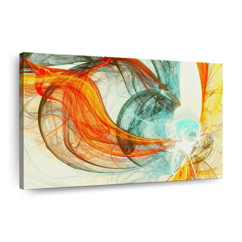 Energy Dynamic Abstract Canvas Print, 32" H x 48" W x 1.25" D