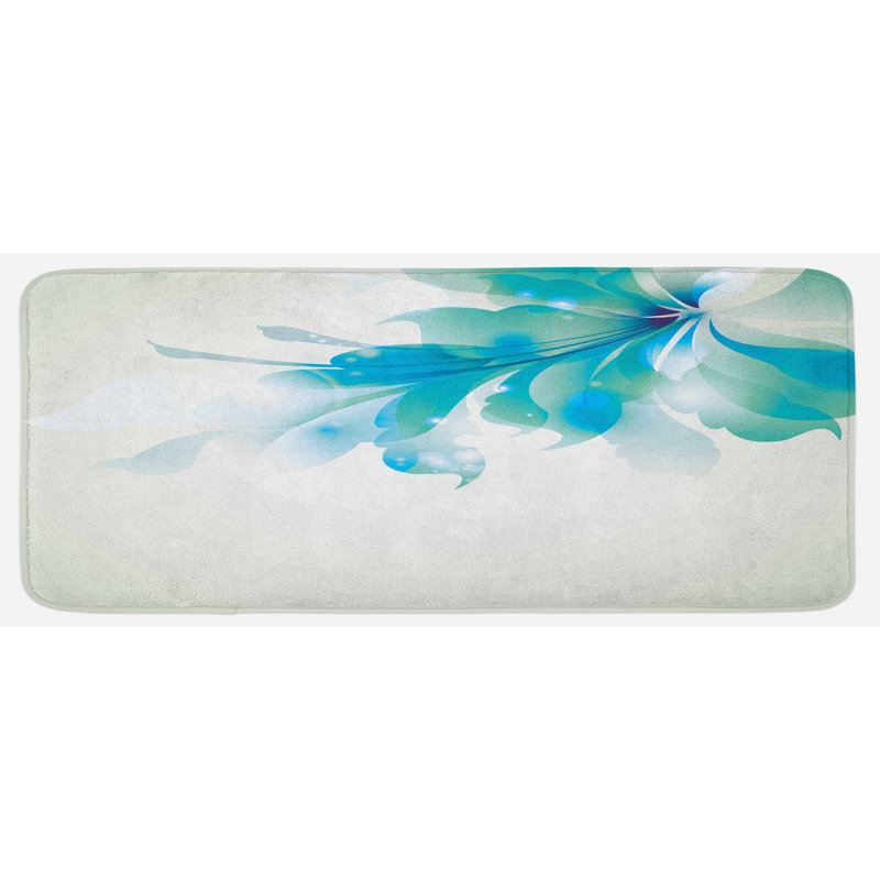Tapis de cuisine abstrait