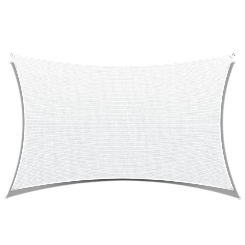 Voile d'ombrage Amgo, Blanc, 20 pi x 16 pi