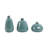 Set Of 3 5/7/9" Corvallis Ceramic Vases