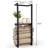 Wall Mounted Towel Rack with Wooden Shelf