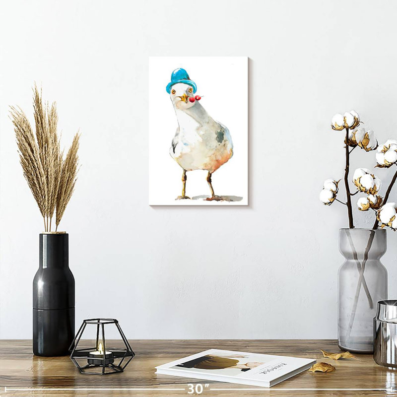 Mouette Brampt, H 12 po x l 8 po