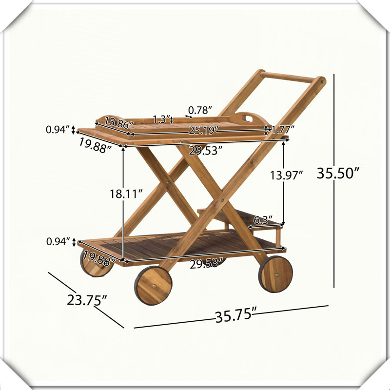 Élégant chariot de rangement mobile polyvalent, pratique et compact chic