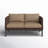 Julian 56.5'' Wide Wicker Loveseat with Cushions-365251285
