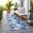 Washable Abstract Indoor / Outdoor Rug-109573609