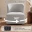 Fauteuil demi-tonneau pivotant moderne à oreilles 28 "-1951070620