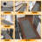 Oscar Custom Cut Non-Slip Rubberback Extra Long Hallway Runner Rug for Kitchen, Living Room, Bedroom-124597538-101229469