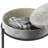 Frosted Leather Side Table