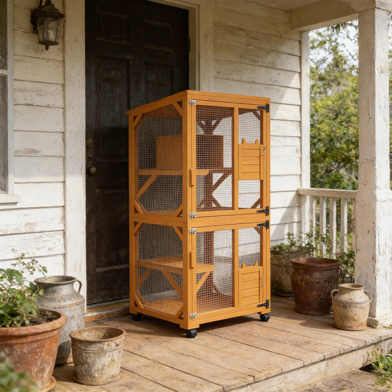 Maison pour animaux de compagnie, grande maison d'extérieur pour chat