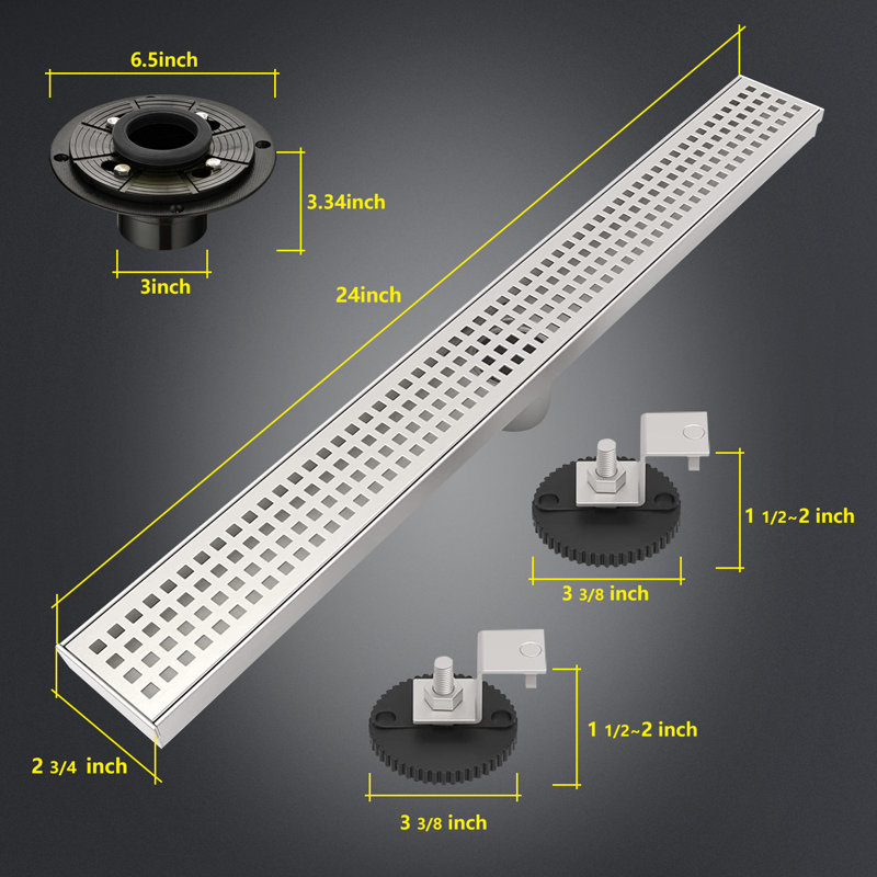 24'' W Linear Grid