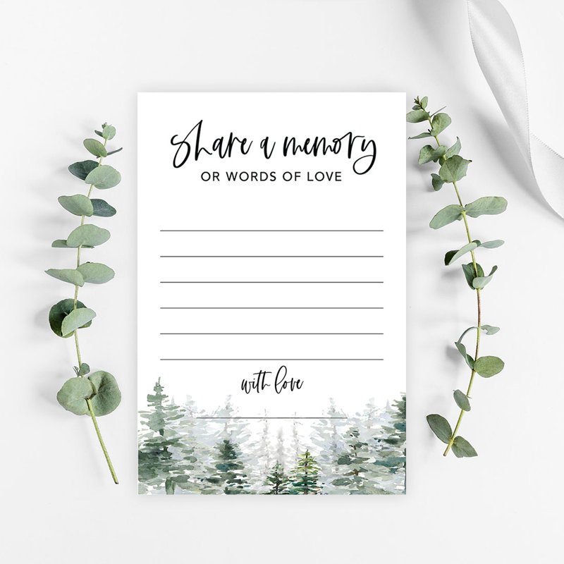 Partage de cartes mémoire Woodland Forest