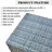 Grano Wicker Patio Outdoor Furniture Set, 7 Piece Rattan Guest Sofa Chair Set, Weather-Resistant Sofa Rocking Chair Set-260635539