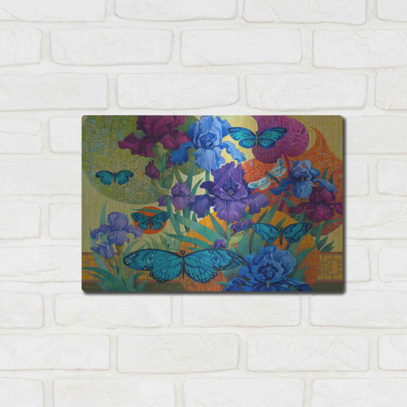 «Iris Garden» par David Galchutt, H 12 po x l 16 po