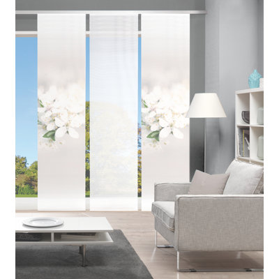 Pegram Semi Sheer Curtain Panel Pair