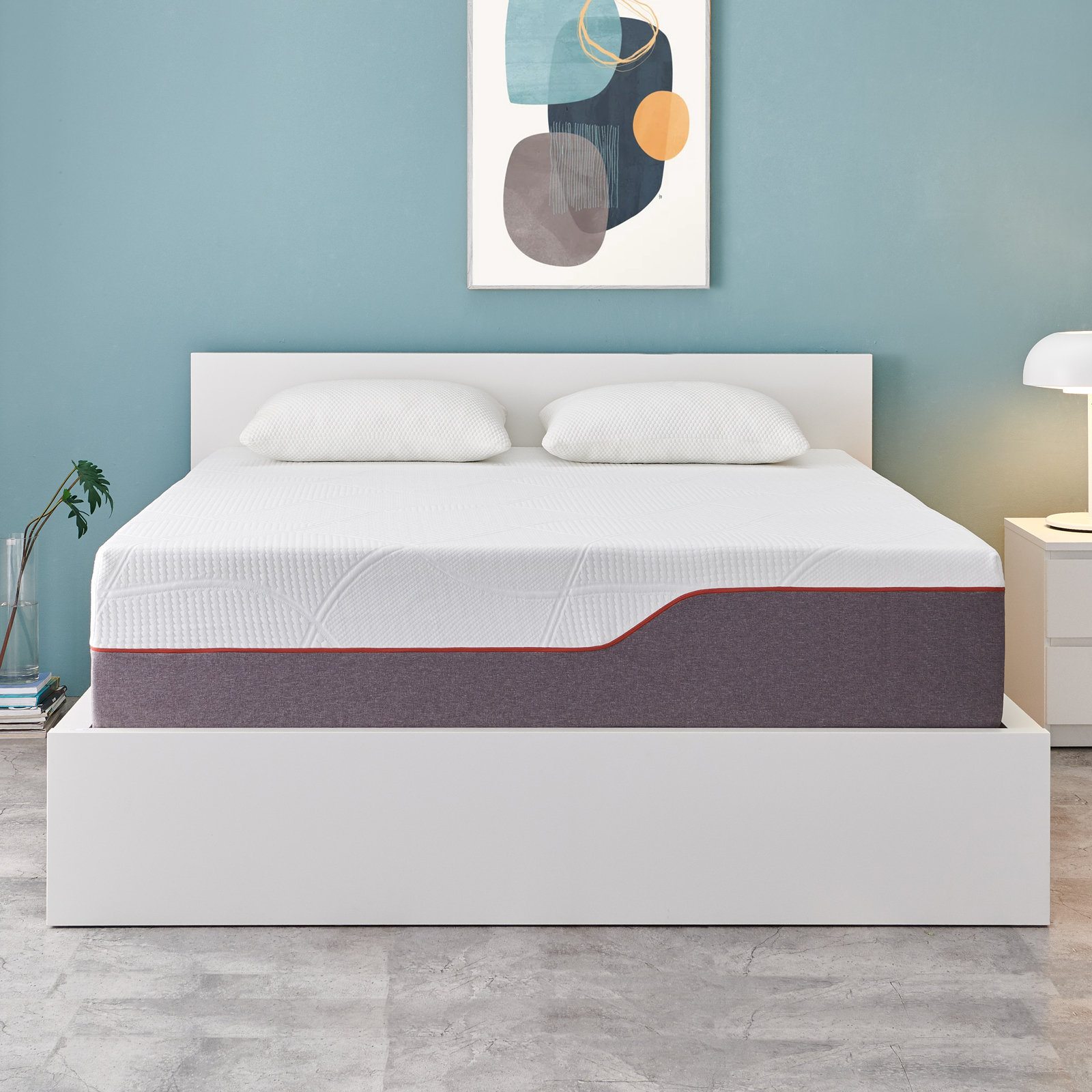 Anlowo 14'' Plush Gel Memory Foam Mattress & Reviews - Wayfair Canada