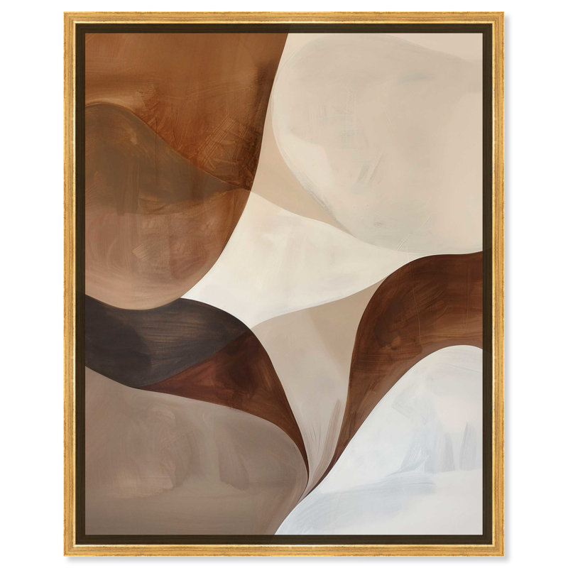 Dream Away II, 25" H x 21" W, Gold Framed