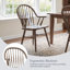 Chaises de salle à manger en bois massif avec accoudoirs de 24 po de large Hughes Hughes