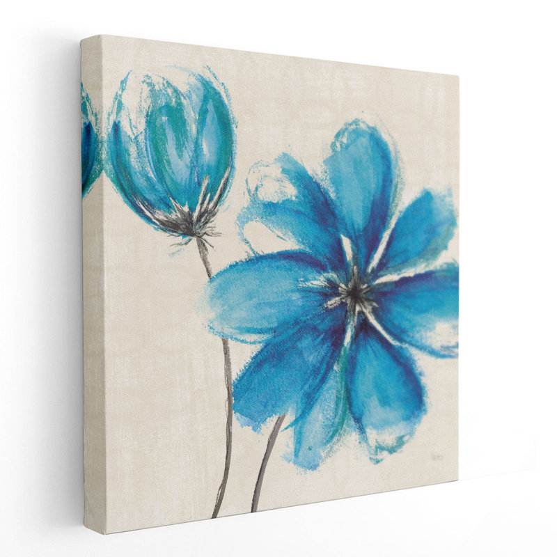 Azure IV - Canvas Print Wall Art, 20" H x 20" W