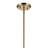 1-Light Convertible Pendant with Opal Glass and Handwoven Rattan Shade-111772132