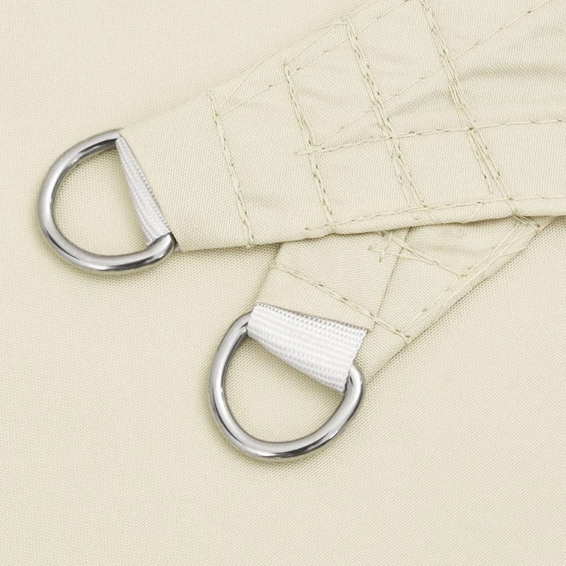 Protivin Rectangular Shade Sail, Cream, 4m x 6m