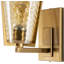 1 - Light Gold Armed Sconce