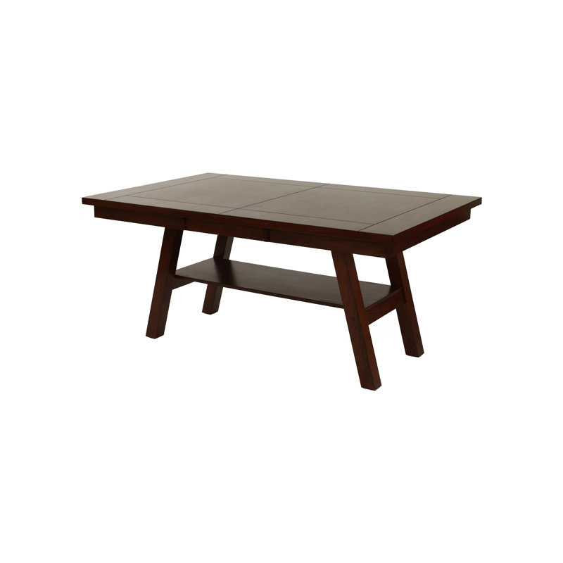 66.4" W DINING TABLE, WALNUT