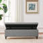 Faux Leather Upholstered Storage Bench-1664387420