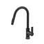  Robinet d'évier de cuisine extractible, robinet de cuisine à poignée simple avec base DEL-102806758