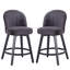 Tabouret de bar rotatif 26,4 po Letecia-1186271832